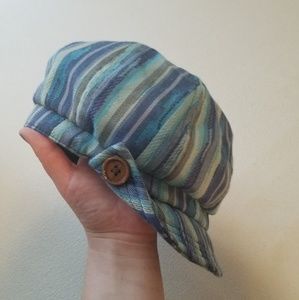 Striped hat